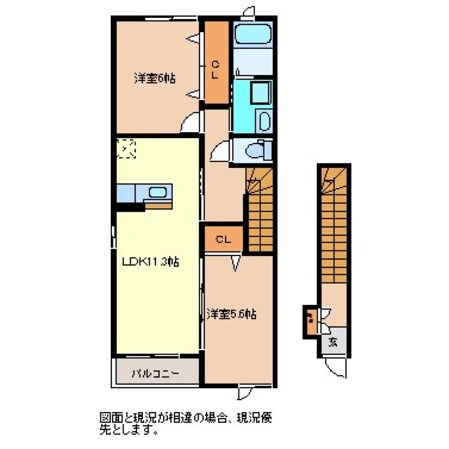 エトワール・Ｋの物件間取画像